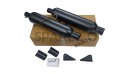 Royal Enfield Shotgun 650 AEW TE 203 Black Exhaust Silencer Pair - SPAREZO